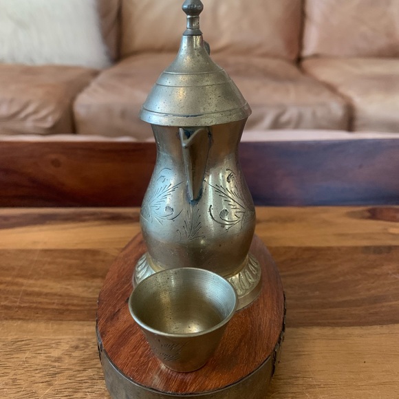 Vintage Kuwait Brass Dallah - Picture 3 of 5